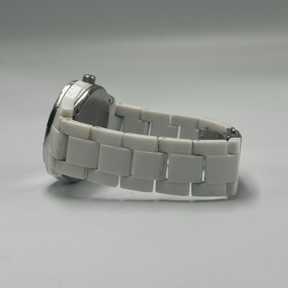 3/$30 Relic Watch Women Crystal Bezel Day Date 37MM Round Dial New Battery 7.25" - Picture 7 of 12